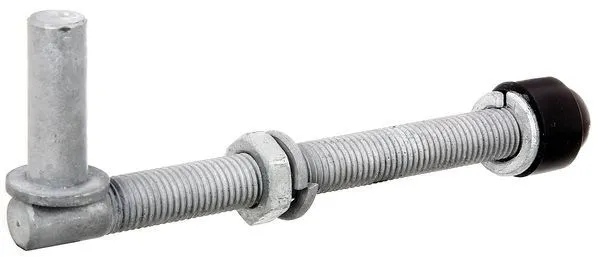 Alberts Kloben z.Durchschrauben feuerverz. Dornst. Ø16mm Länge 190mm Gew.M16 (Inhalt: 2 Stück - 7.11 € / 1 Stück)