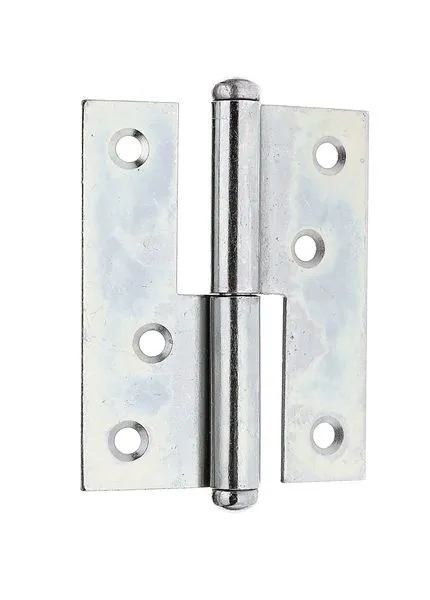 Alberts Aushebescharnier, galv. verzinkt, rechts, LxB 80x65 mm
