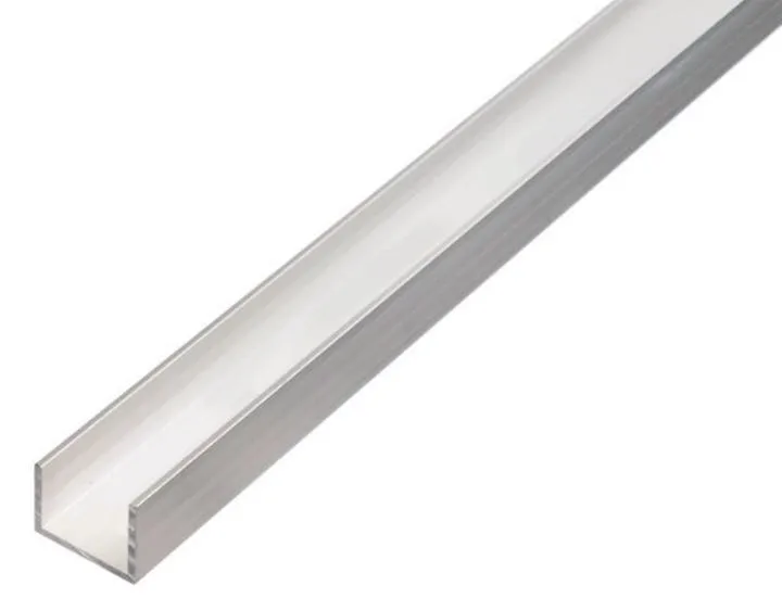 Alberts BA Profil in U Form Alu natur 1000 x 16 x 13 x 1,5 mm