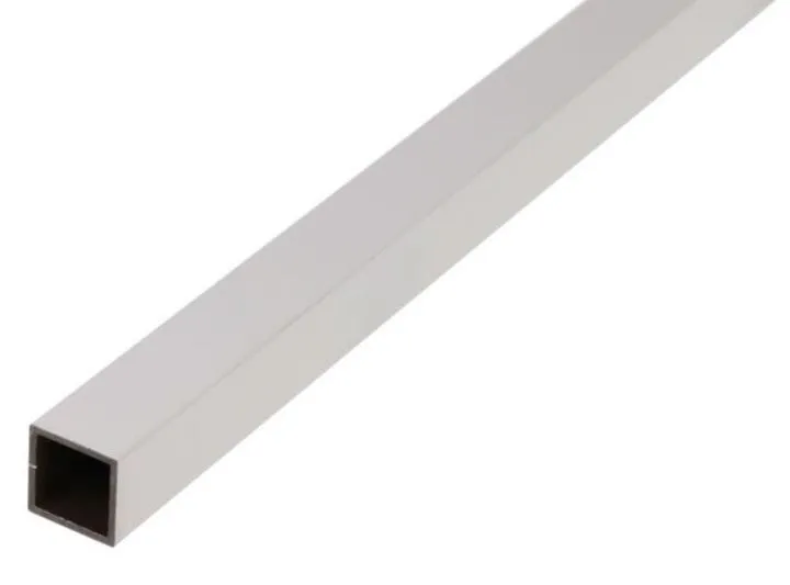 Alberts BA Profil Vierkant Alu weiß beschichtet 2600 x 30 x 30 x 2 mm (Inhalt: 2.6 Meter - 21.05 € / 1 Meter)