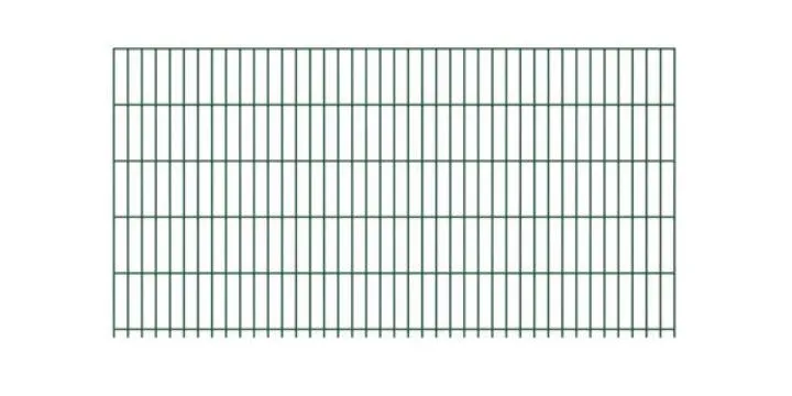 Alberts Doppelstab Gittermatte grün 2000x1200mm Masche 50x200mm (Inhalt: 2 Meter - 43.8 € / 1 Meter)
