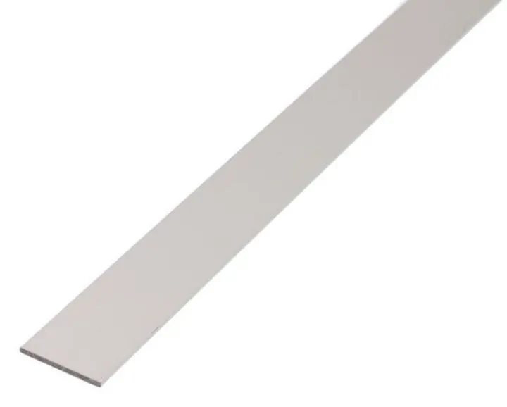 Alberts Flachstange Alu silber eloxiert 2600 x 30 x 2 mm (Inhalt: 2.6 Meter - 6.74 € / 1 Meter)