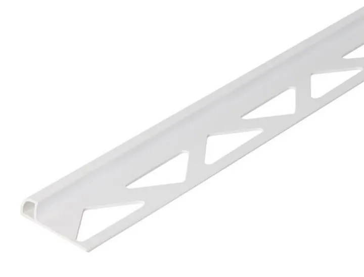 Alberts Fliesen Viertelkreisprofil Kunststoff weiß 2500 x 30 x 6 mm (Inhalt: 2.5 Meter - 2.46 € / 1 Meter)