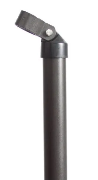 Alberts Strebe zinkphosphatiert anthrazit 1500 x 34 mm Schelle 38 mm