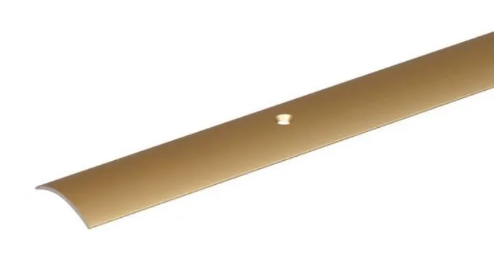 Alberts Übergangsprofil Alu gold eloxiert 2000 x 40 mm (Inhalt: 2 Meter - 8.58 € / 1 Meter)