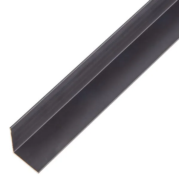 Alberts Winkelprofil gleichschenklig Alu schwarz eloxiert 2000 x 20 x 20 x 1 mm (Inhalt: 2 Meter - 4.65 € / 1 Meter)