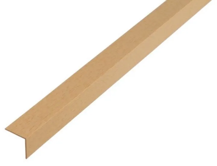 Alberts Winkelprofil gleichschenk PVC Dekor Buche 2000 x 20 x 20 x 1,5 mm (Inhalt: 2 Meter - 3.76 € / 1 Meter)