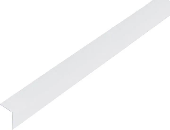 Alberts Winkelprofil PVC gleichschenklig transparent 1000 x 20 x 20 x 1 mm