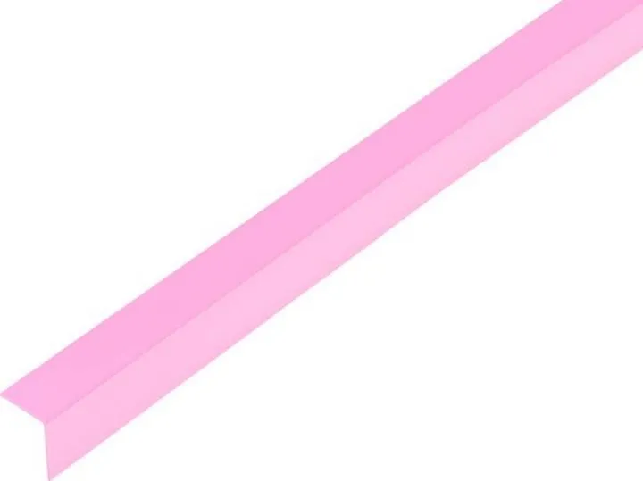 Alberts Winkelprofil selbstklebend PVC pink 2600 x 20 x 20 x 1,5 mm (Inhalt: 2.6 Meter - 3.67 € / 1 Meter)