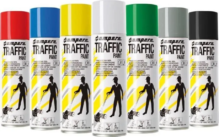 Bodenmarkierspray Traffic Paint grün Sprühdose mit 500 ml (Inhalt: 0.5 Liter - 34.74 € / 1 Liter)