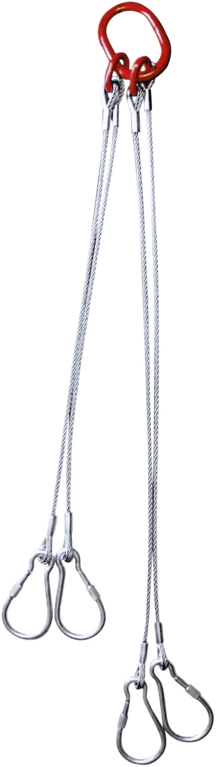 Transportgehänge ultraCABLE, aus Edelstahl für Schleifkorb