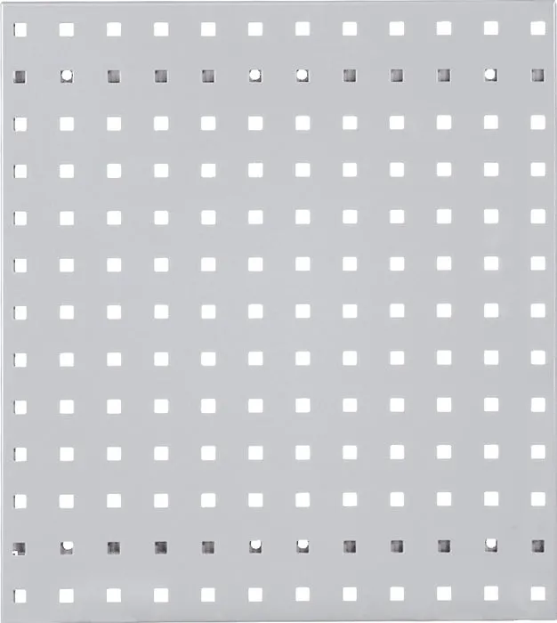 Lochplatte B450xL500mm lichtgrau RASTERPLAN