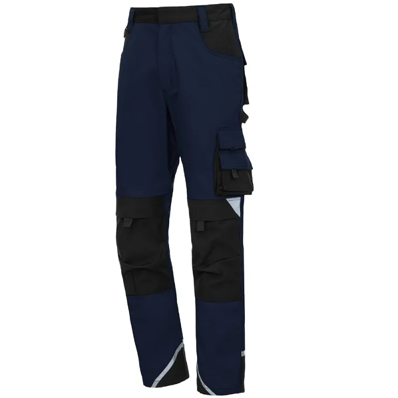 Arbeitshose lang Motion Tex Plus 7616 marineblau / schwarz Gr. 90 Nitras