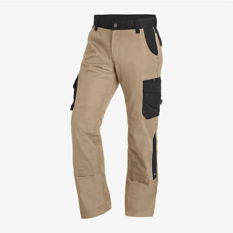 Arbeitshose TWILL BRUNO 130430 FHB beige-schwarz (1320) Gr.56
