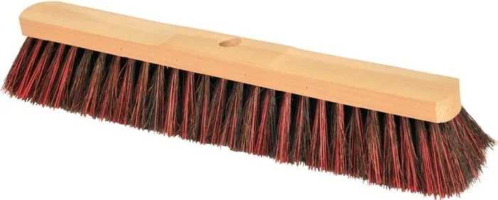 Besen Südharzer Bauernbesen Arenga/Elastonmix L.500mm m.Stielloch Sattelholz