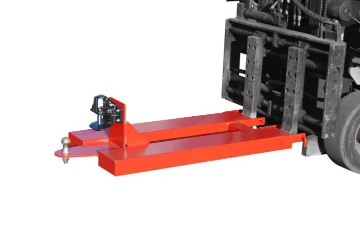 Bauer Rangierhilfe RH-RAK lackiert in der Farbe Feuerrot