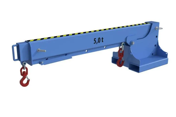 Bauer Teleskop Lader KTH 5,0 lackiert in der Farbe Lichtblau