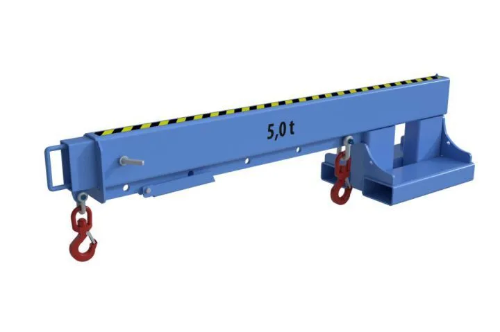 Bauer Teleskop Lader KT 5,0 lackiert in der Farbe Lichtblau