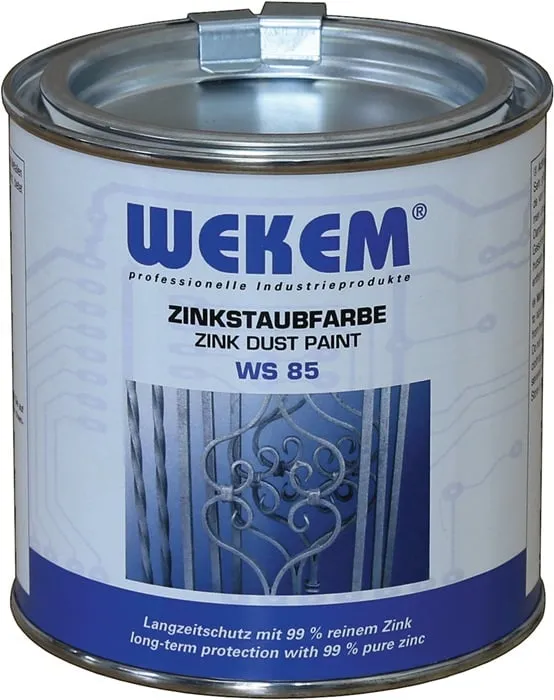 Zinkstaubfarbe WS85 dunkelgrau,metallisch ma 375ml Dose WEKEM VE: 12St.