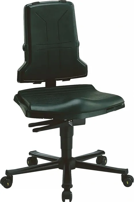 Arbeitsdrehstuhl Sintec B RollenPP ESD grau 430-580mm BIMOS