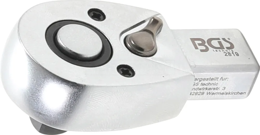BGS Einsteck-Umschaltknarre | 6,3 mm (1/4") | Aufnahme 9 x 12 mm – 2819