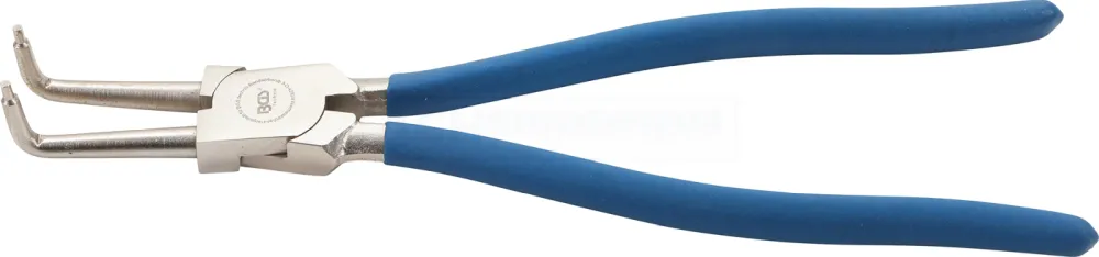 BGS Sprengringzange | abgewinkelt | für Innensprengringe | 300 mm – 651-4