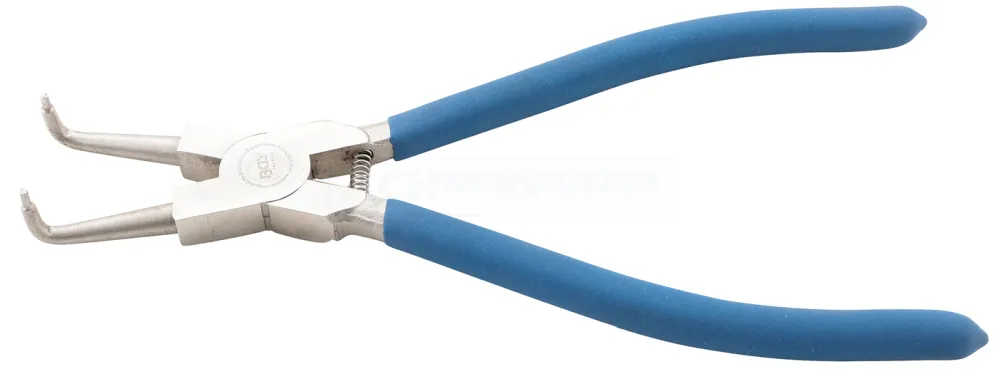 BGS Sprengringzange | abgewinkelt | für Innensprengringe | 250 mm – 652-4