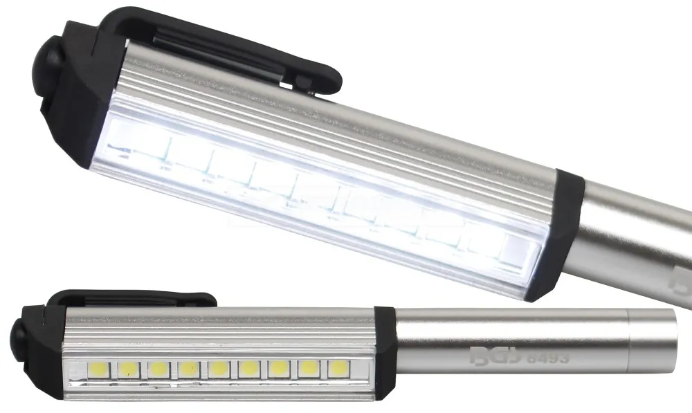 BGS Aluminium-LED-Stift mit 9 LEDs – 8493
