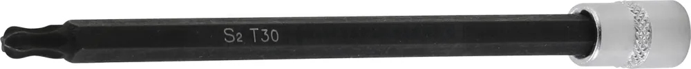 BGS Bit-Einsatz | Antrieb Innenvierkant 6,3 mm (1/4") | T-Profil (für Torx) mit Kugelkopf T30 – 8618-T30