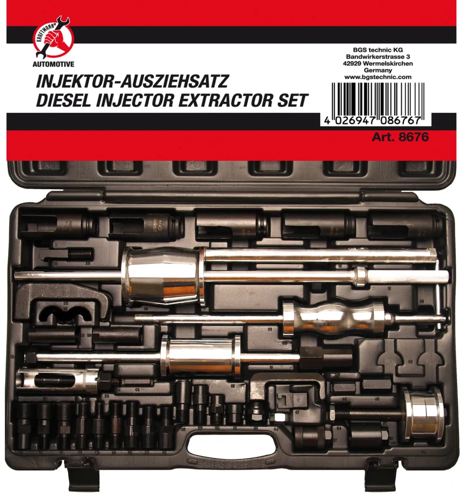 BGS DIY Injektor Auszieherwerkzeug 8676