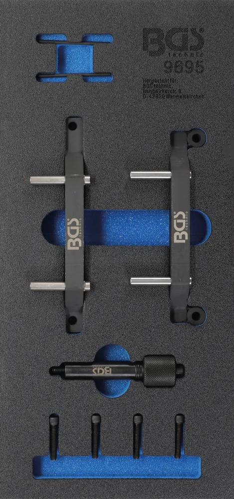 BGS Werkstattwageneinlage 1/3: Motor-Einstellwerkzeug-Satz | für Jeep 3.0 V6 Diesel | 9-tlg. – 9695