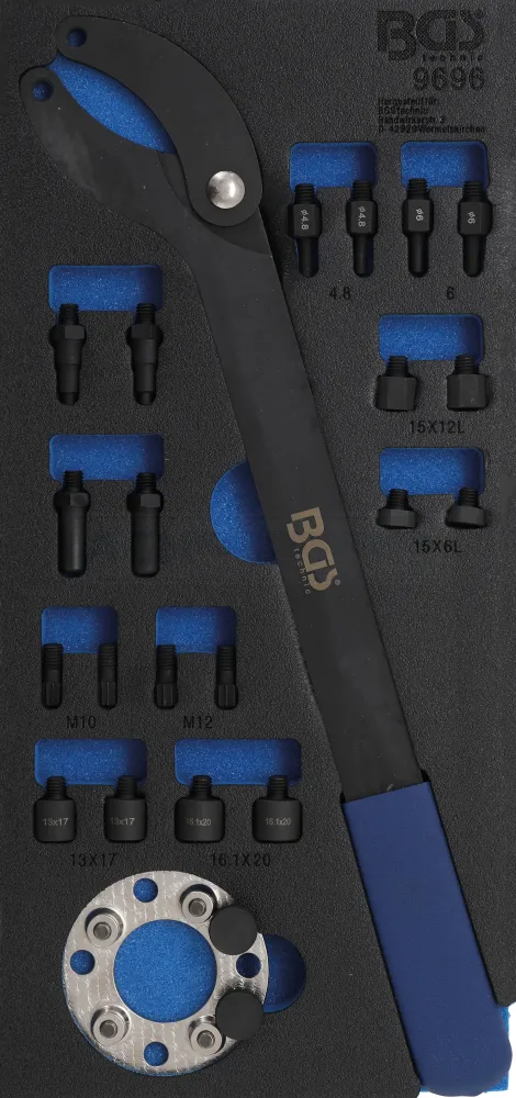 BGS Nockenwellen-Gegenhaltewerkzeug-Satz | für VAG – 9696