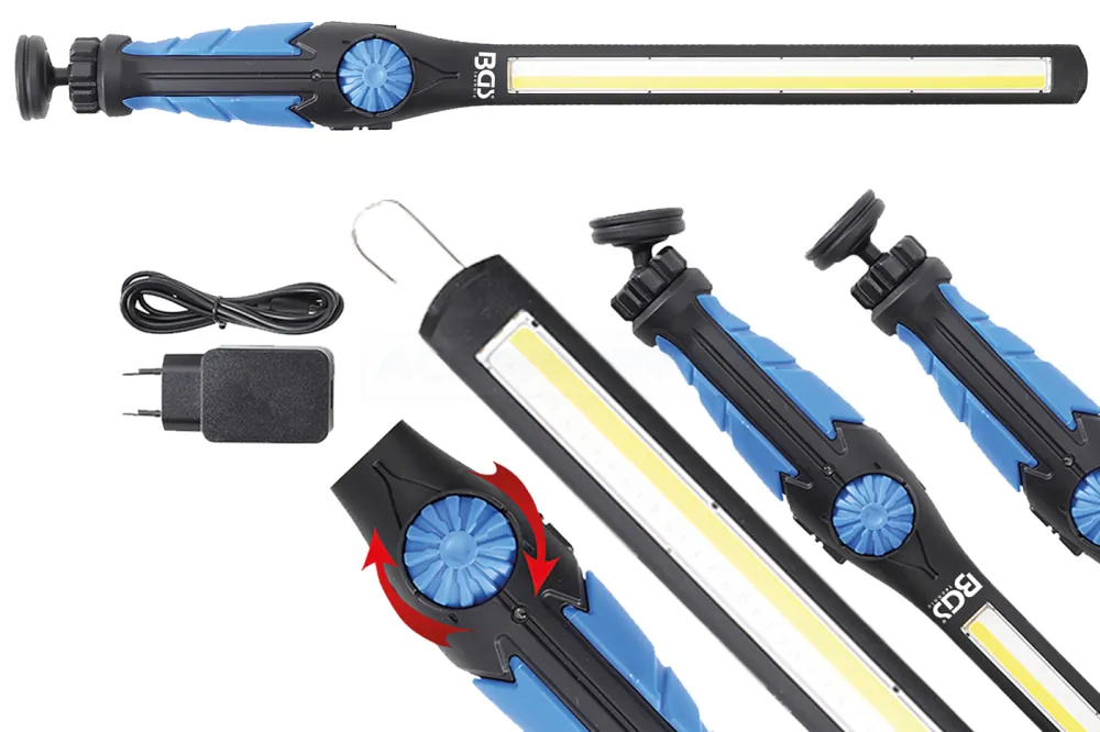 BGS COB-LED / UV-Arbeits-Handleuchte | ultra flach – 9767