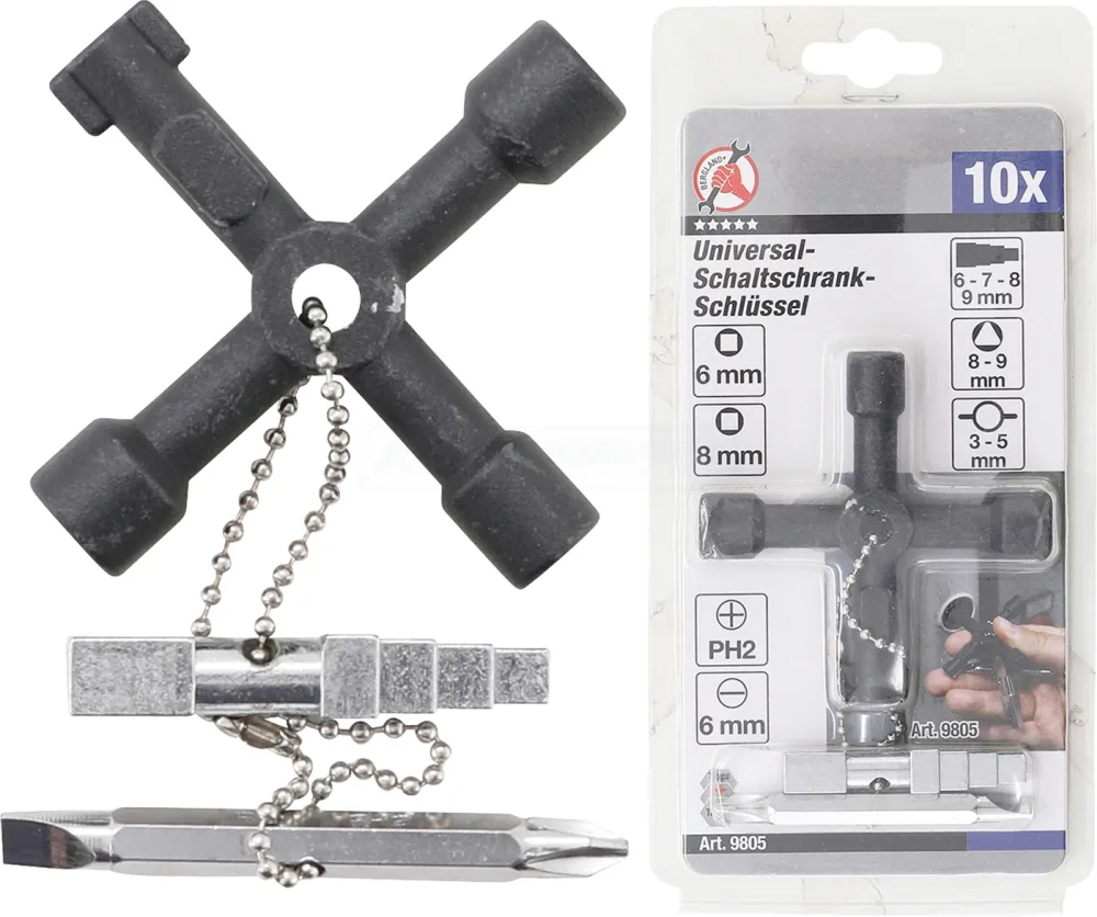 BGS DIY Universal-Schaltschrank-Schlüssel – 9805