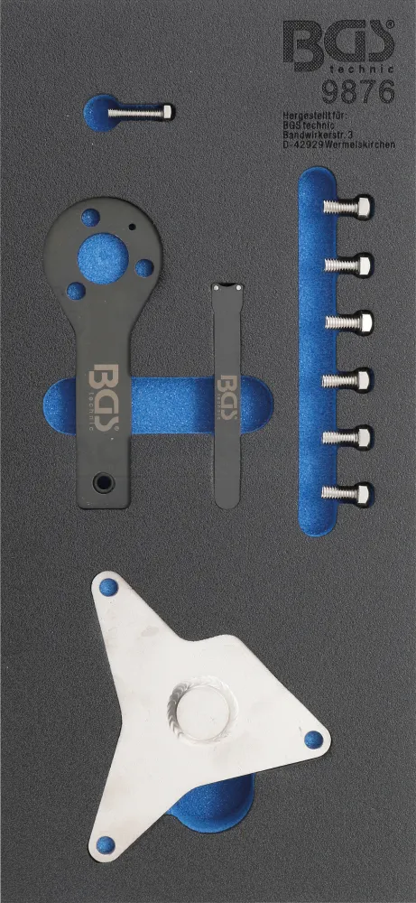 BGS Werkstattwageneinlage 1/3: Motor-Einstellwerkzeug-Satz | für Alfa Romeo, Fiat 1.4 MultiAir – 9876