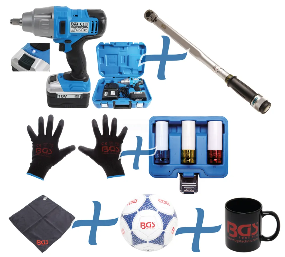 BGS Radwechsel-Service-Satz | 7-tlg. – 9927