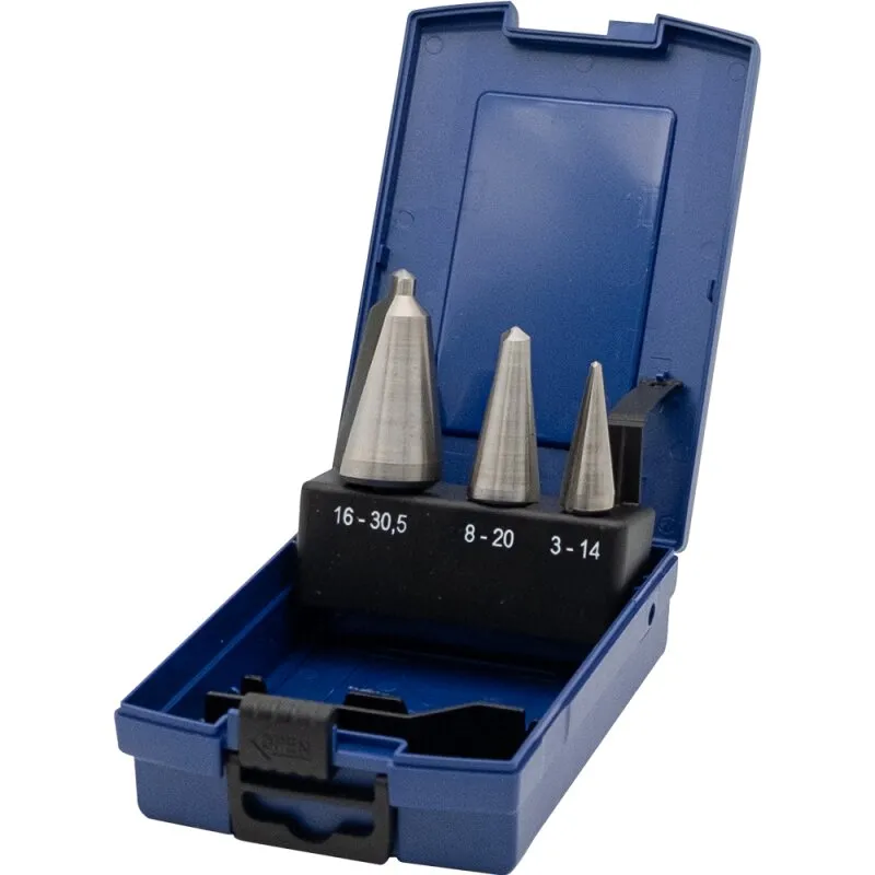 Blechschälbohrer-Satz HSS blank 3-30,5 mm