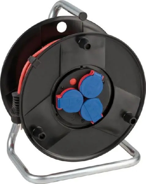 Brennenstuhl Kabeltrommel Outdoor mit 40 Meter Kabel in rot IP44