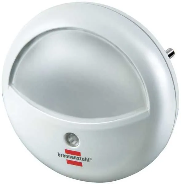 Brennenstuhl LED Orientierungslicht rund OL 02R Dämmungssensor für die Steckdose
