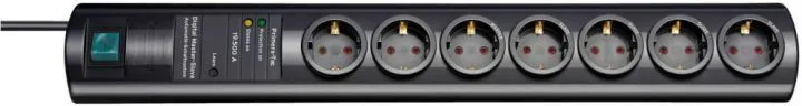 Brennenstuhl Steckdosenleiste Primera Tec Digi Master Überspannungsschutz Master Slave