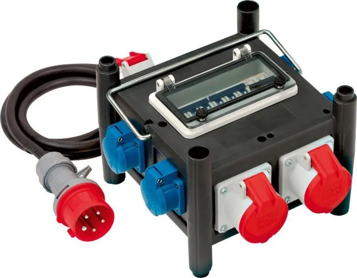 Brennenstuhl Kompakter Gummi Stromverteiler BSV 3 FI/16 2 IP 44