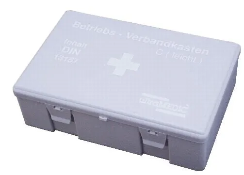 Betriebsverbandkasten ultraWORKS II, mit Füllung DIN 13157, grau