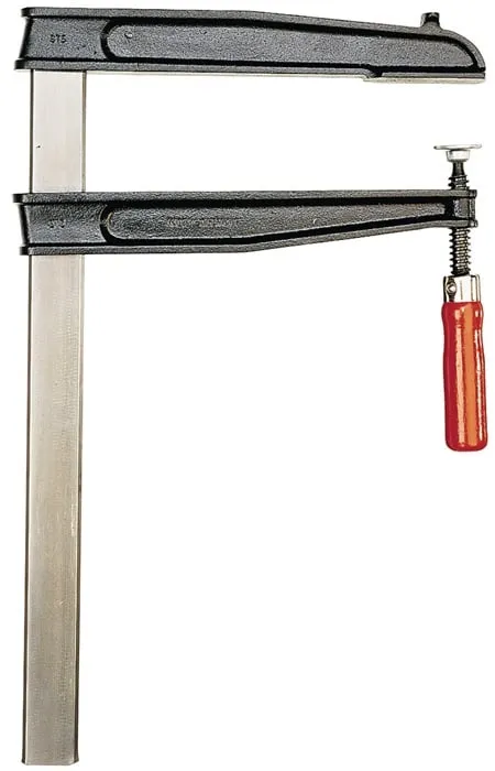 Tiefspannschraubzwinge TGNT Spann-W.800mm A.300mm Holzgriff 45x12mm BESSEY
