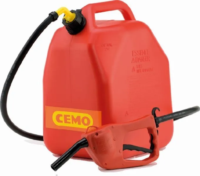Cemo Benzinkanister 25 l mit Zapfpistolenpumpe