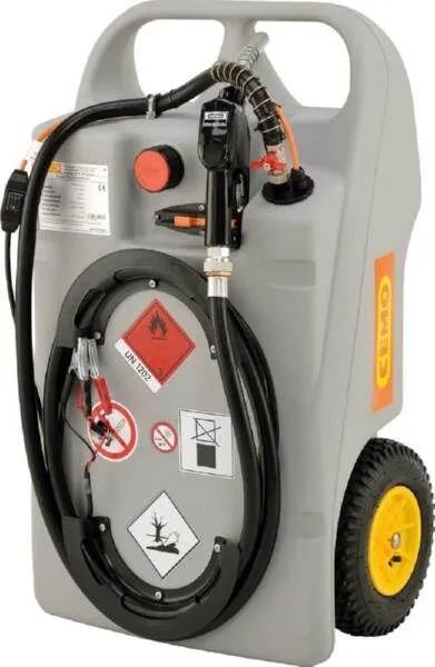 Cemo Dieseltrolley 100 Liter mit Elektropumpe SP30 und AZV