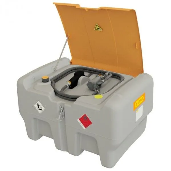 Cemo DT-Mobil Easy 440 l mit Pumpe CENTRI SP 30 30 l/min Klappdeckel