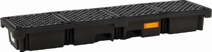Cemo PE-Fassauffangwanne 220/4e 245 x 66 x 26 cm Auffangvolumen 215 Liter