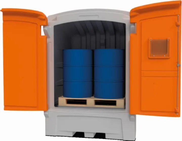 Cemo PE-Gefahrstoffdepot 1100/1 160 x 167 x 228 cm