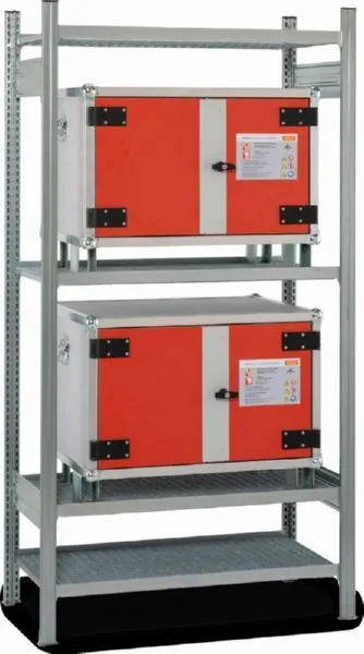 Cemo Regal für Akku-Schrank inklusive Wandbefestigung