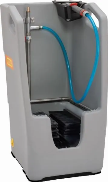 Cemo Stiefelreiniger Premium mit Sammelwanne